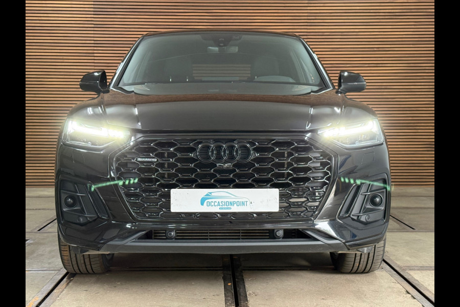 Audi Q5 Sportback 55 TFSI e S-line Competition | Black Edition | Luchtvering | Matrix LED | 21 Inch | Virtual Cockpit | 360°