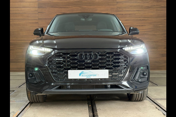 Audi Q5 Sportback 55 TFSI e S-line Competition | Black Edition | Luchtvering | Matrix LED | 21 Inch | Virtual Cockpit | 360°