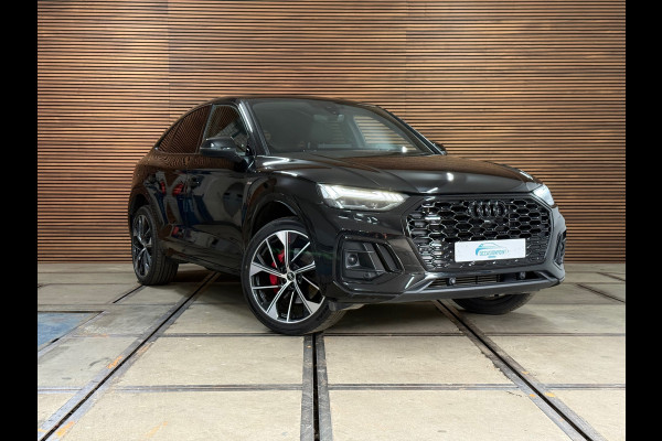 Audi Q5 Sportback 55 TFSI e S-line Competition | Black Edition | Luchtvering | Matrix LED | 21 Inch | Virtual Cockpit | 360°