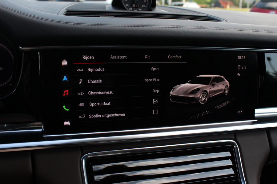 Porsche Panamera Sport Turismo 2.9 4 E-Hybrid / Panoramadak / 360Camera / Head-up / Softclose / Sportdesign+Chrono / 21'' / Sportuitlaat / Bose / Keyless / Stoelverwarming 4x / Stoelventilatie / Stuurverwarming / Dodehoek / DAB / ACC