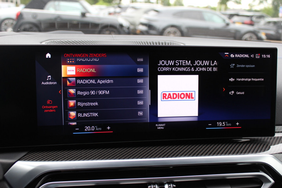 BMW i4 M50 High Executive 84 kWh / 360Camera / Head-up / Leder / Harman Kardon / Carbon intr.+extr. / 19'' / CarPlay / Stoelverwarming / Dodehoek / DAB / Cruise Control Adaptief