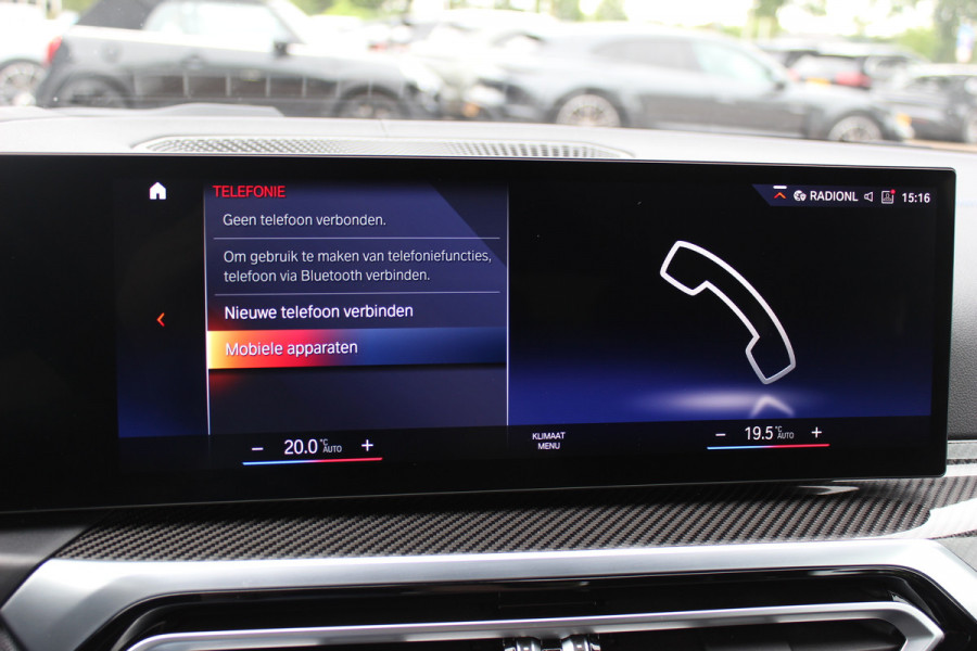 BMW i4 M50 High Executive 84 kWh / 360Camera / Head-up / Leder / Harman Kardon / Carbon intr.+extr. / 19'' / CarPlay / Stoelverwarming / Dodehoek / DAB / Cruise Control Adaptief