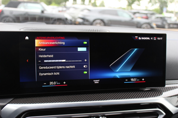 BMW i4 M50 High Executive 84 kWh / 360Camera / Head-up / Leder / Harman Kardon / Carbon intr.+extr. / 19'' / CarPlay / Stoelverwarming / Dodehoek / DAB / Cruise Control Adaptief