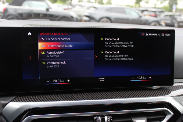 BMW i4 M50 High Executive 84 kWh / 360Camera / Head-up / Leder / Harman Kardon / Carbon intr.+extr. / 19'' / CarPlay / Stoelverwarming / Dodehoek / DAB / Cruise Control Adaptief