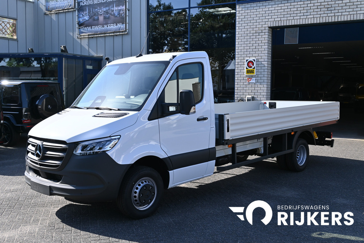 Mercedes-Benz Sprinter 517 CDI Pro L3 Open laadbak 3500 kg Trekgewicht, LED, Smartphone integratie, Etc.