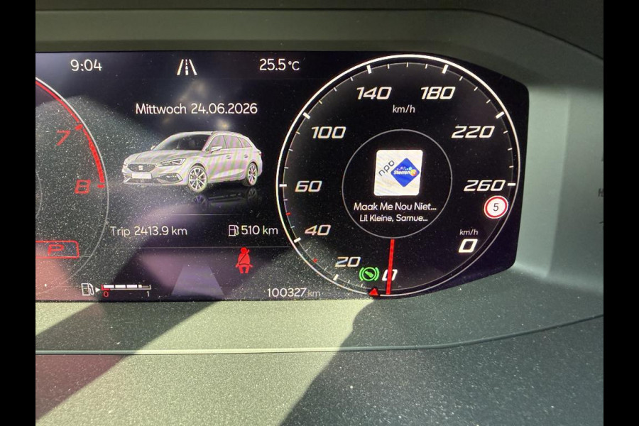 Seat Leon Sportstourer 1.0 eTSI 110pk DSG FR | Leder