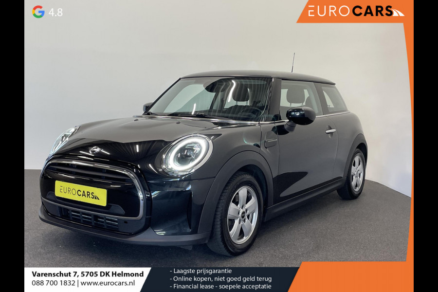 MINI Cooper 1.5 Business Edition 3-D LED Navi 8.8 inch Cruise DAB+ Airco Zwart Dak