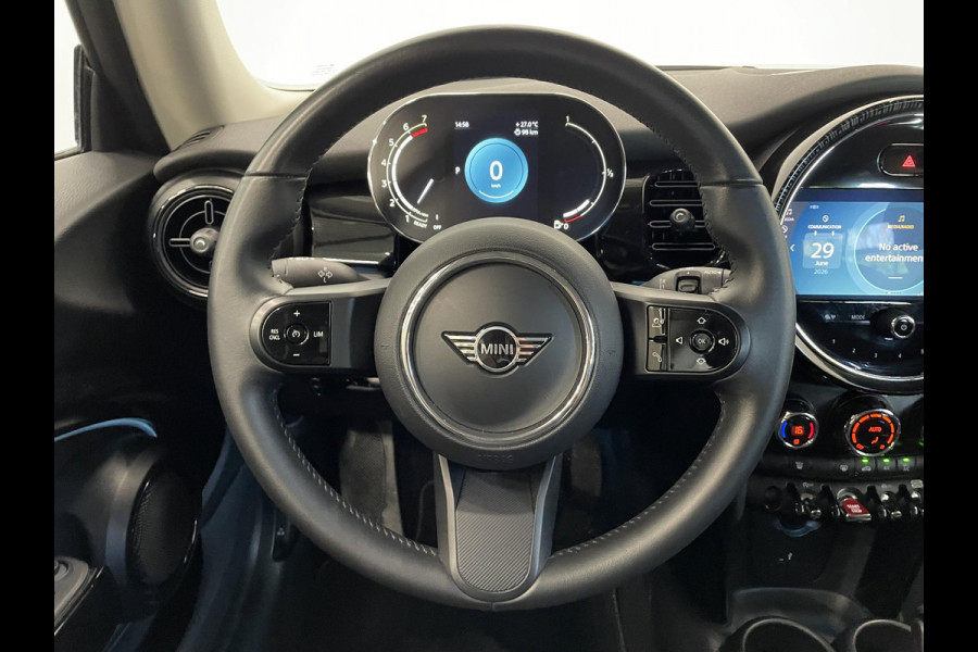 MINI Cooper 1.5 Business Edition 3-D LED Navi 8.8 inch Cruise DAB+ Airco Zwart Dak