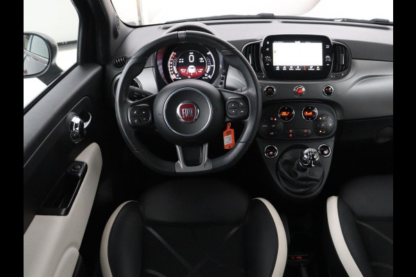 Fiat 500 0.9 TwinAir Turbo Sport Navigatie | Cruise control | DAB radio | Bluetooth | Half leder bekleding | Uconnect | Airco