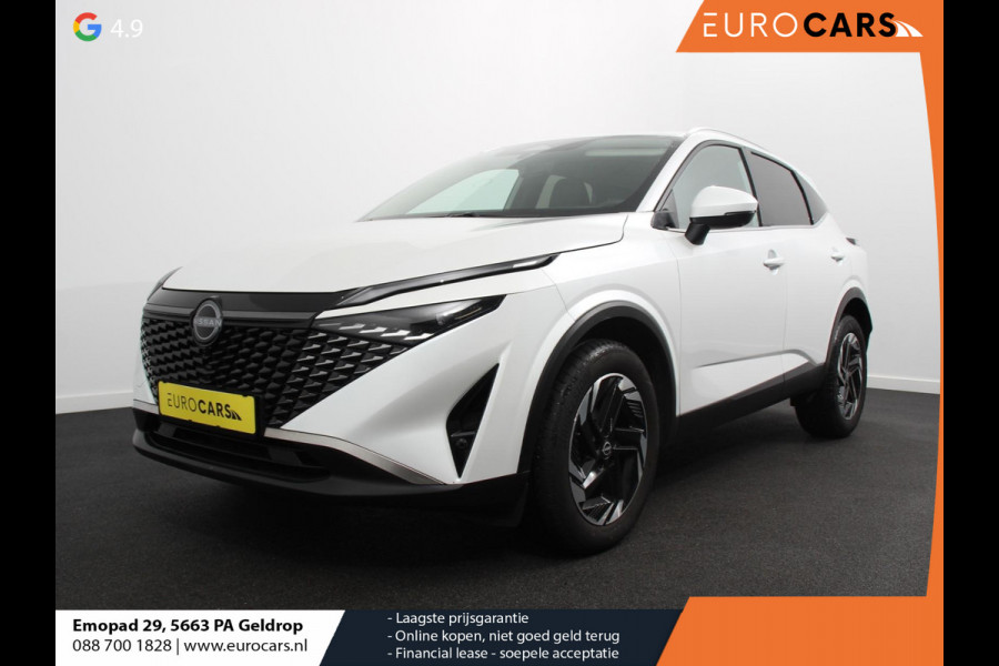 Nissan QASHQAI 1.3 MHEV Automaat N-Connecta Navigatie Climate Control Sfeerverlichting Camera 360 Led Dab Verwarmde voorstoelen Adaptieve Cruise Control Digitale Cockpit Lichtmetalen Velgen