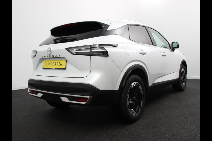 Nissan QASHQAI 1.3 MHEV Automaat N-Connecta Navigatie Climate Control Sfeerverlichting Camera 360 Led Dab Verwarmde voorstoelen Adaptieve Cruise Control Digitale Cockpit Lichtmetalen Velgen