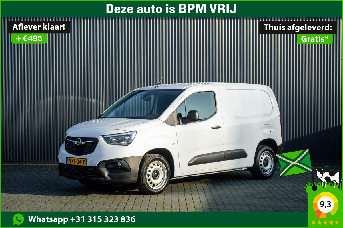 Opel Combo **1.5D L1H1 | Cruise | Airco | Automaat | Stuurverw. | Schuifdeur**