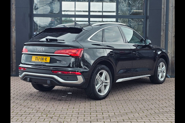 Audi Q5 Sportback 50 TFSI e S edition | LED | Elek. trekhaak | ACC| Stoelverwarming | Navi | App-connect | Keyless | Elek. achterklep |