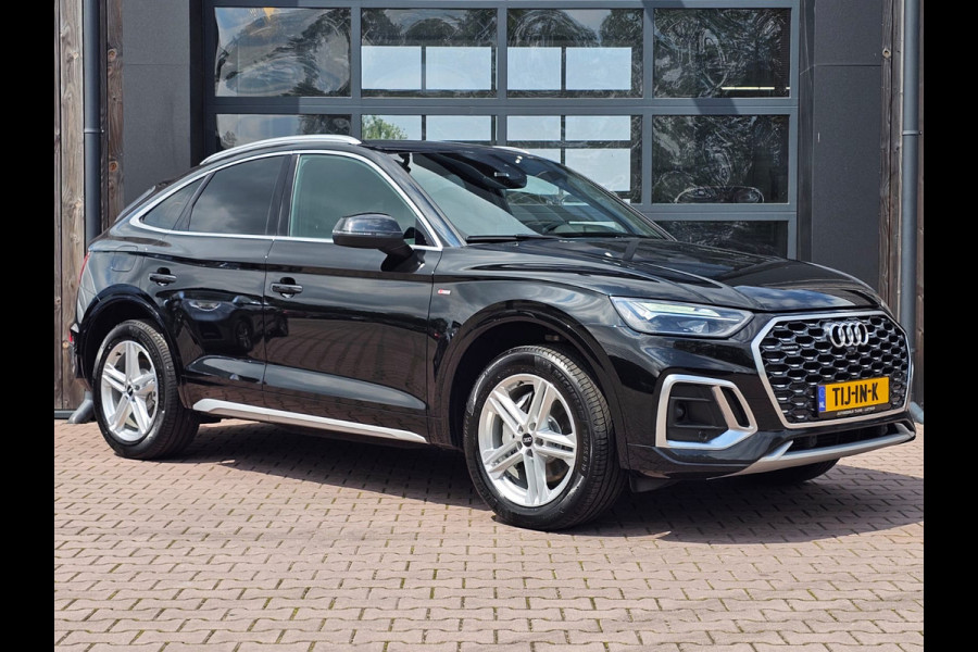 Audi Q5 Sportback 50 TFSI e S edition | LED | Elek. trekhaak | ACC| Stoelverwarming | Navi | App-connect | Keyless | Elek. achterklep |