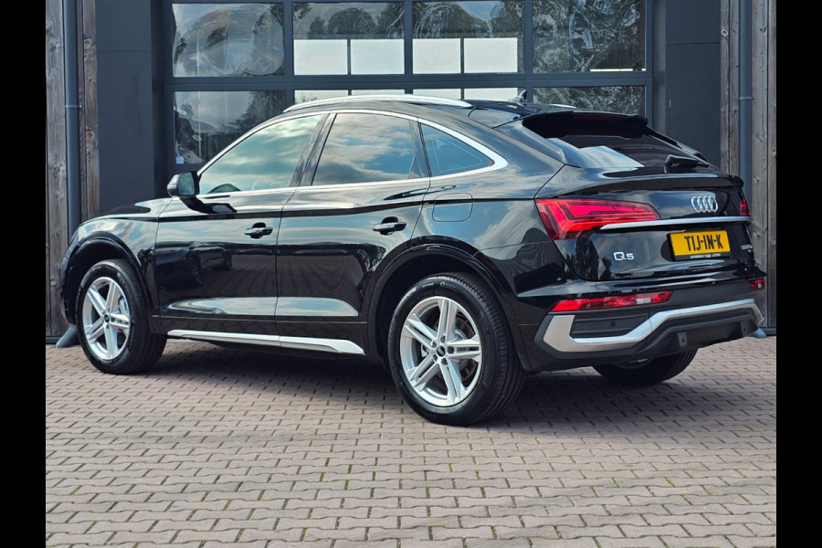 Audi Q5 Sportback 50 TFSI e S edition | LED | Elek. trekhaak | ACC| Stoelverwarming | Navi | App-connect | Keyless | Elek. achterklep |