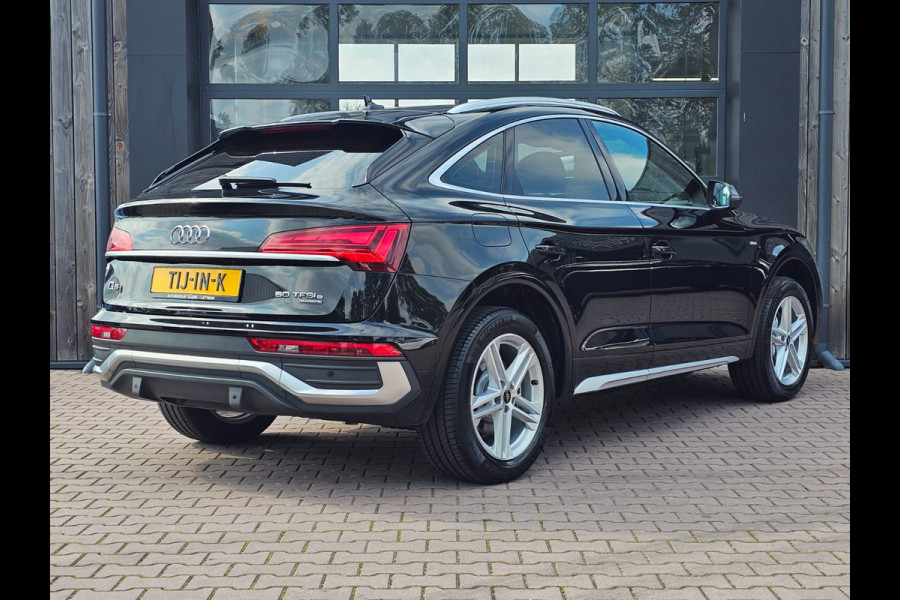 Audi Q5 Sportback 50 TFSI e S edition | LED | Elek. trekhaak | ACC| Stoelverwarming | Navi | App-connect | Keyless | Elek. achterklep |