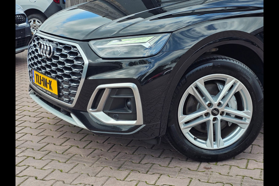 Audi Q5 Sportback 50 TFSI e S edition | LED | Elek. trekhaak | ACC| Stoelverwarming | Navi | App-connect | Keyless | Elek. achterklep |