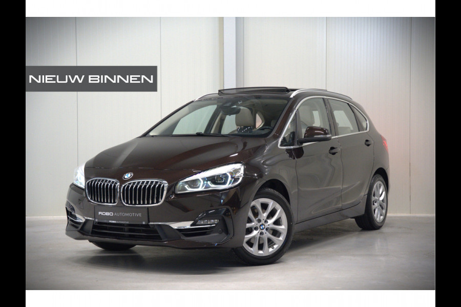 BMW 2 Serie Active Tourer 218i High Executive Luxury Line | Panoramadak | Stoelverwarming | Head-Up Display | Parkeersensoren | Navigatie | Trekhaak | Cruise Control | Climate Control | NAP