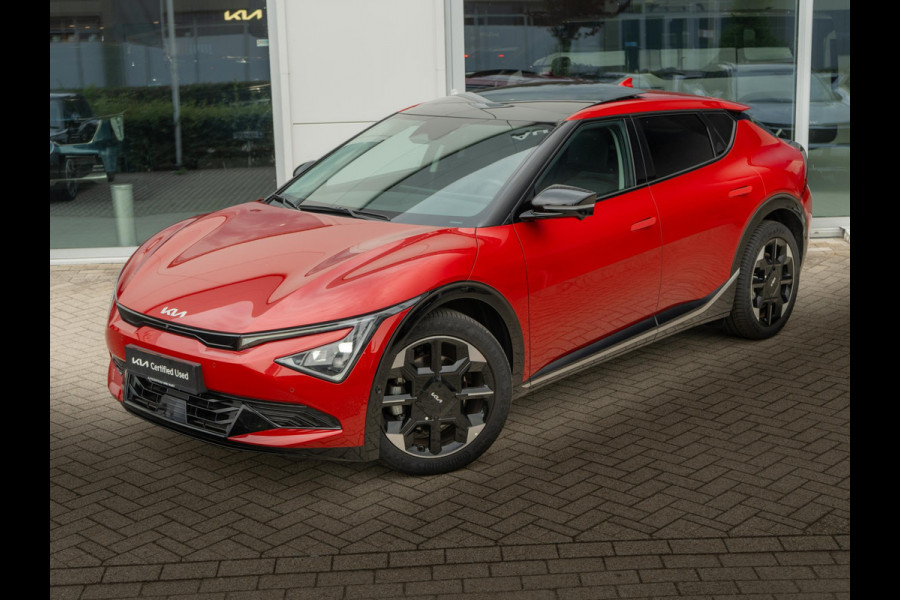 Kia Ev6 Plus Advanced 84 kWh | Schuifkanteldak | Navigatie | Stoel en stuurverwarming |
