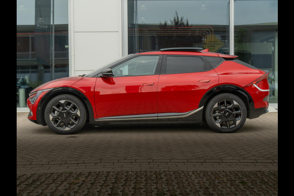 Kia Ev6 Plus Advanced 84 kWh | Schuifkanteldak | Navigatie | Stoel en stuurverwarming |