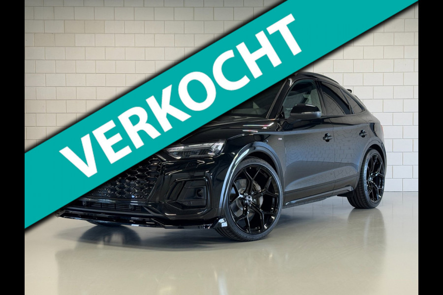 Audi Q5 Sportback 50 TFSI e S-Line Competition Black Optic | PANO | SQ5 | DEALER | 1E EIG | ADAPT. CRUISE | VIRTUAL