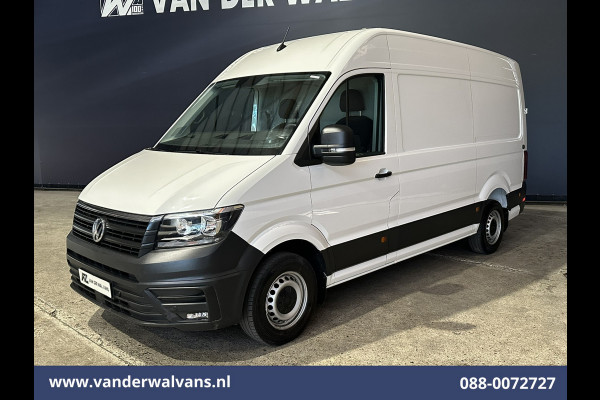 Volkswagen Crafter 2.0 TDI 141pk L3H3 L2H2 Euro6 Airco | Navigatie | Apple Carplay | Chauffeursstoel Android Auto, Standkachel, Parkeersensoren, 3000kg trekvermogen