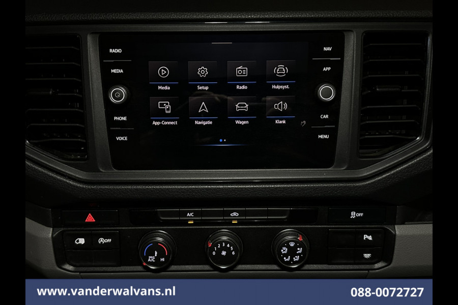 Volkswagen Crafter 2.0 TDI 141pk L3H3 L2H2 Euro6 Airco | Navigatie | Apple Carplay | Chauffeursstoel Android Auto, Standkachel, Parkeersensoren, 3000kg trekvermogen