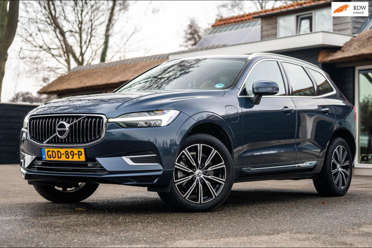Volvo XC60 2.0 Recharge T8 AWD Inscription SOH 100% I Panoramadak I Leder I Memory I Comfortstoelen I Camera I Led I autopilot I