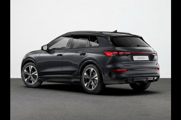 Audi Q4 e-tron S edition 82 kWh 286 pk | Techniekpakket plus | Winterpakket | Trekhaak | Optiekpakket zwart-glanzend |