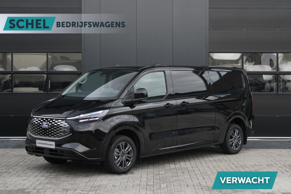 Ford E-Transit Custom 340 L2H1 Limited 71 kWh 218pk | 2x Schuif | DDS LED | 360 Camera | B&O | ACC | Navi | Verwarmd stuurwiel | Elek trekhaak | AGR-s
