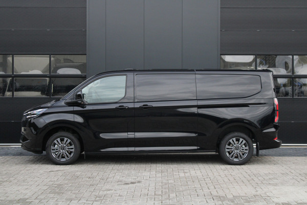 Ford E-Transit Custom 340 L2H1 Limited 71 kWh 218pk | 2x Schuif | DDS LED | 360 Camera | B&O | ACC | Navi | Verwarmd stuurwiel | Elek trekhaak | AGR-s