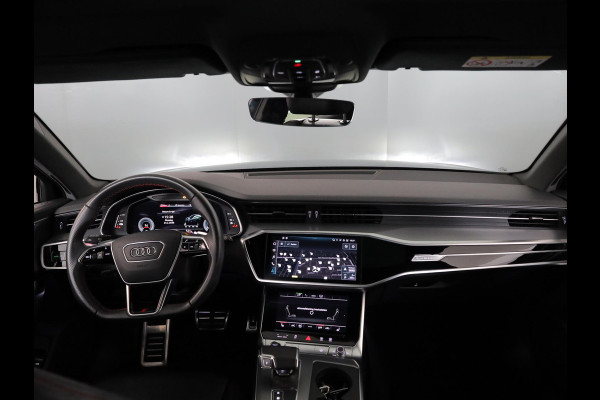 Audi A6 Avant 55 TFSI e quattro Pro Line S Competition 367 pk S-tronic | Navigatie | Panoramadak | Parkeersensoren | Achteruitrijcamera | Lederen bekleding | Stoelverwarming | S-Line |