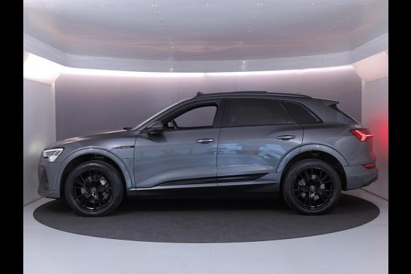 Audi e-tron 55 quattro S edition 95 kWh 408 pk | SOH 95,66% | Navigatie | Panoramadak | Parkeersensoren | Achteruitrijcamera | Matrix LED koplampen | Stoelverwarming | S-Line |