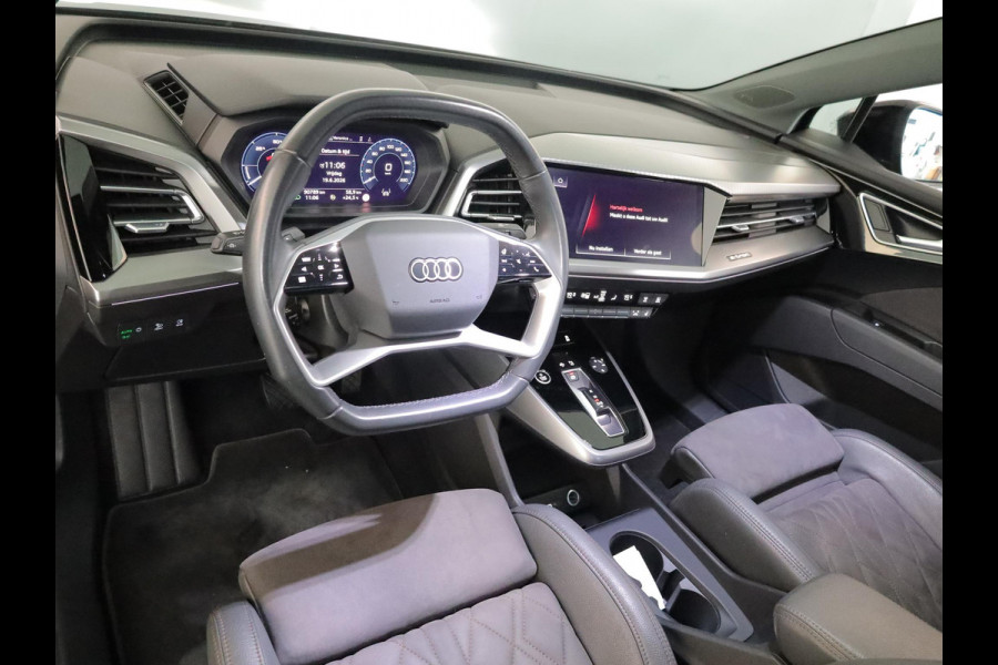 Audi Q4 Sportback e-tron 40 Advanced edition 77 kWh 204pk | SOH 95,06% | Sonos Audio | 21 inch Lichtmetalen velgen | Parkeercamera |