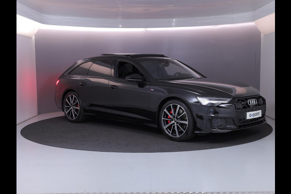 Audi A6 Avant 55 TFSI e quattro S edition Competition 367 pk S-tronic | Verlengde garantie | Navigatie | Panoramadak | Trekhaak (wegklapbaar) | Parkeersensoren (Park assist) | Rondomzicht camera | Lederen bekleding | S-Line |