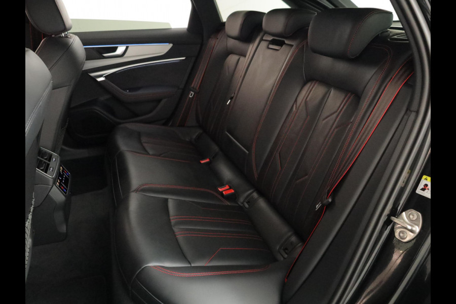 Audi A6 Avant 55 TFSI e quattro S edition Competition 367 pk S-tronic | Verlengde garantie | Navigatie | Panoramadak | Trekhaak (wegklapbaar) | Parkeersensoren (Park assist) | Rondomzicht camera | Lederen bekleding | S-Line |