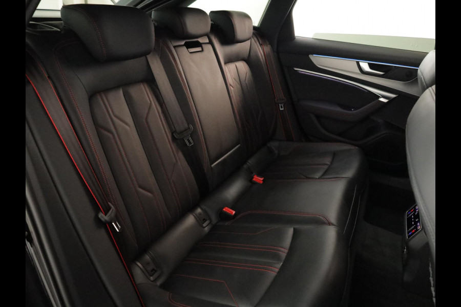Audi A6 Avant 55 TFSI e quattro S edition Competition 367 pk S-tronic | Verlengde garantie | Navigatie | Panoramadak | Trekhaak (wegklapbaar) | Parkeersensoren (Park assist) | Rondomzicht camera | Lederen bekleding | S-Line |