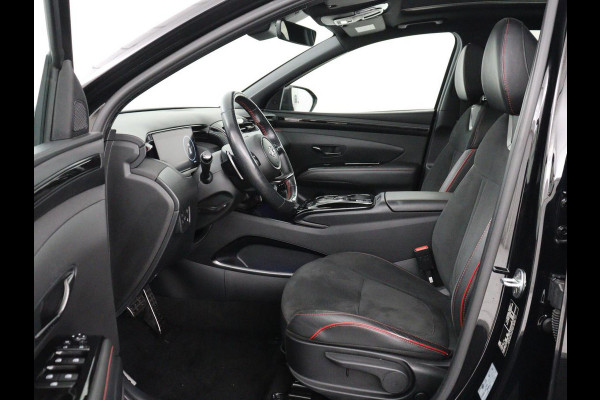Hyundai Tucson 1.6 T-GDI PHEV N Line Sky 4WD | Pano | SOH 97,3% Stoelverwarming | Leder/Alcantara | Camera | Adaptive cruise | Carplay | Full LED | Stuurverwarming | Keyless | Plug In