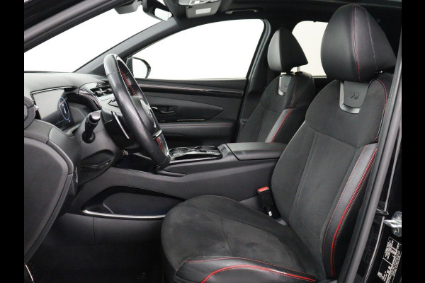 Hyundai Tucson 1.6 T-GDI PHEV N Line Sky 4WD | Pano | SOH 97,3% Stoelverwarming | Leder/Alcantara | Camera | Adaptive cruise | Carplay | Full LED | Stuurverwarming | Keyless | Plug In