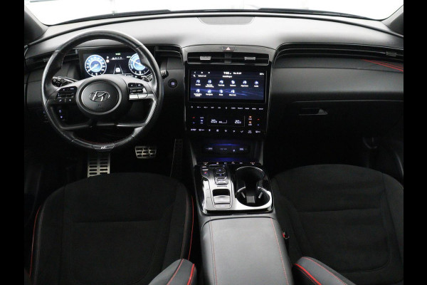 Hyundai Tucson 1.6 T-GDI PHEV N Line Sky 4WD | Pano | SOH 97,3% Stoelverwarming | Leder/Alcantara | Camera | Adaptive cruise | Carplay | Full LED | Stuurverwarming | Keyless | Plug In