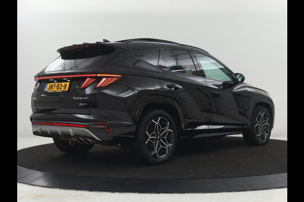 Hyundai Tucson 1.6 T-GDI PHEV N Line Sky 4WD | Pano | SOH 97,3% Stoelverwarming | Leder/Alcantara | Camera | Adaptive cruise | Carplay | Full LED | Stuurverwarming | Keyless | Plug In