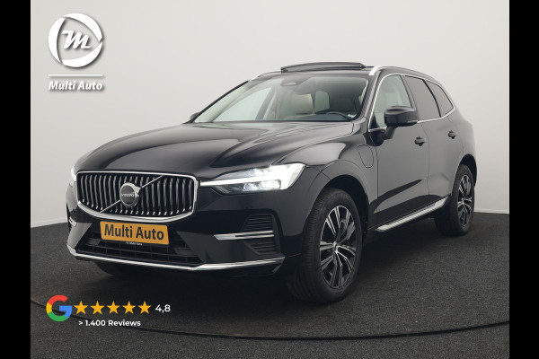 Volvo XC60 T6 AWD FACELIFT MODEL Inscription PHEV 350pk Dealer O.H | Panodak | Adaptive Cruise | Camera | Harman / Kardon | Lederen Sportstoelen Memory & Verwarmd | Google Assistant | Apple Carplay | Keyless | Full LED | Pilot Assist | Navigatie | Virtual |