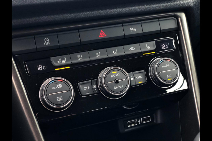 Volkswagen T-Roc 1.0 TSI Style | Carplay/Android, ACC, Stoel+Stuurverw., Trekhaak, Camera, PDC, Airco | Dealeronderhouden |
