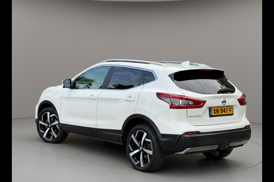 Nissan QASHQAI 1.2 Tekna, panoramadak, trekhaak, camera, vele opties, 1 e eigenaar, NL auto met nap