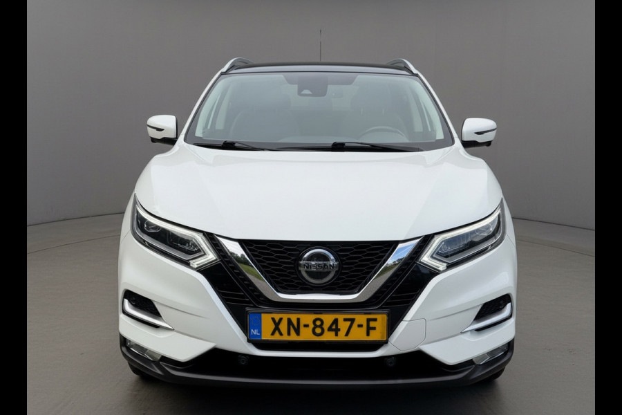 Nissan QASHQAI 1.2 Tekna, panoramadak, trekhaak, camera, vele opties, 1 e eigenaar, NL auto met nap