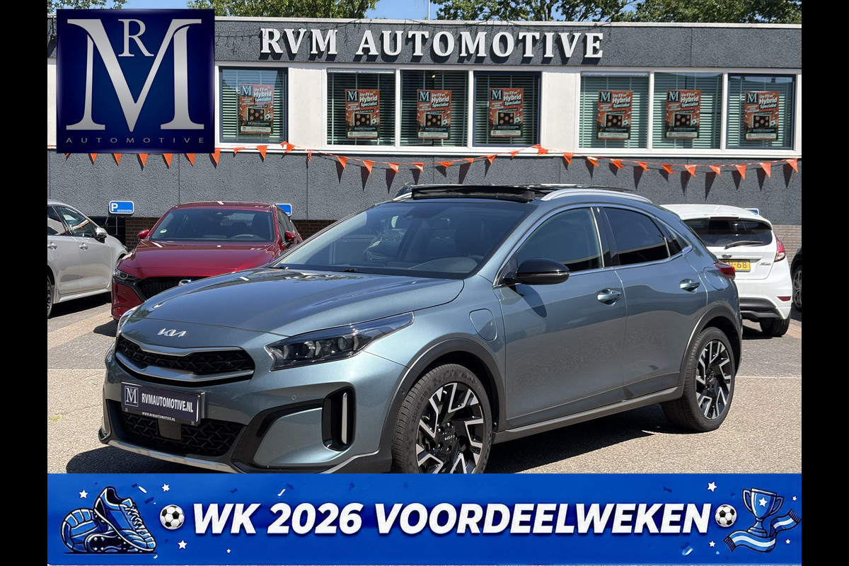 Kia Xceed 1.6 GDi PHEV ExecutiveLine VAN: 25.900,- VOOR: 23.877,- UW WKVOORDEEL: 2.023,- | KIA GARANTIE T/M 2030 DEALER ONDERHOUDEN| FULL OPTION| MEM. STOEL| PANO| STOEL VENTILATIE | ELEKTRISCHE ACHTERKLEP| ACHTERBANK VERWARMD|