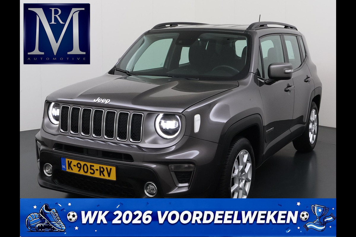 Jeep Renegade 1.0T Limited VAN: 18.900,- VOOR: 16.440,- UW WKVOORDEEL: 2.460,- | AFNEEMBARE TREKHAAK| ADAPTIEVE CRUISE CONTROL| RIJKLAARPRIJS INCL.12 MND BOVAG GARANTIE| FULL LED|