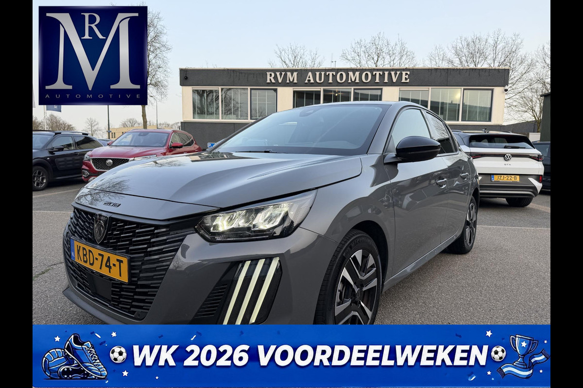 Peugeot 208 Hybrid e-DCS6 Allure VAN: 23.900,- VOOR: 19.877,- UW WKVOORDEEL: 4.023,- | RIJKLAARPRIJS | FABRIEKSGARANTIE t/m 03-2027 | TOPSTAAT! | KEYLESS ENTRY | APPLE CARPLAY-ANDROID AUTO| PARKEERSENSOREN VOOR EN ACHTER |