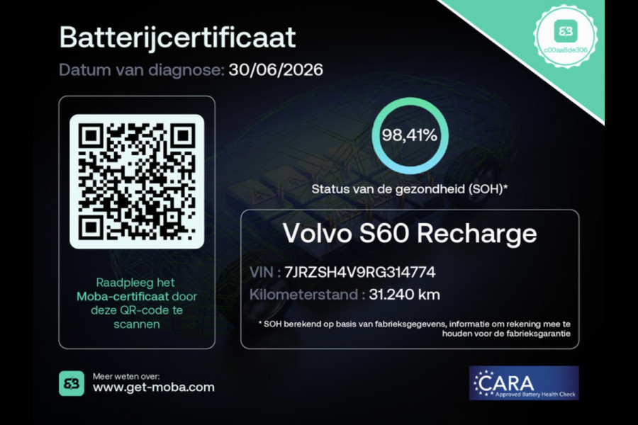 Volvo S60 2.0 T6 AWD R-DESIGN BLACK-LINE PANO/B&W/LEDER/H-UP/360CAM/DAB/CARPLAY/LED/ECC/PDC///