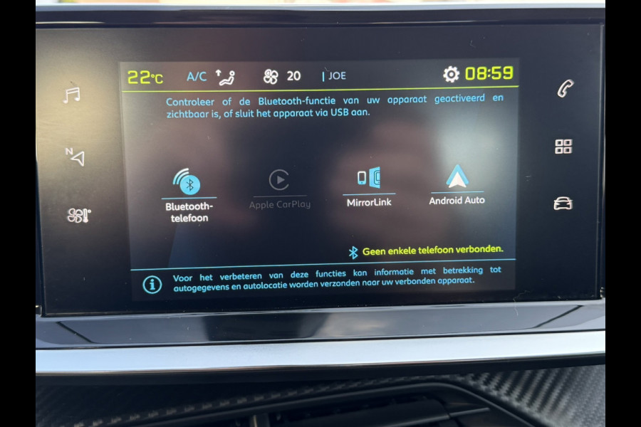 Peugeot e-208 EV Active 50 kWh SOH 92% Clima Carplay Stoelverwarming Extra laadkabel voor thuis